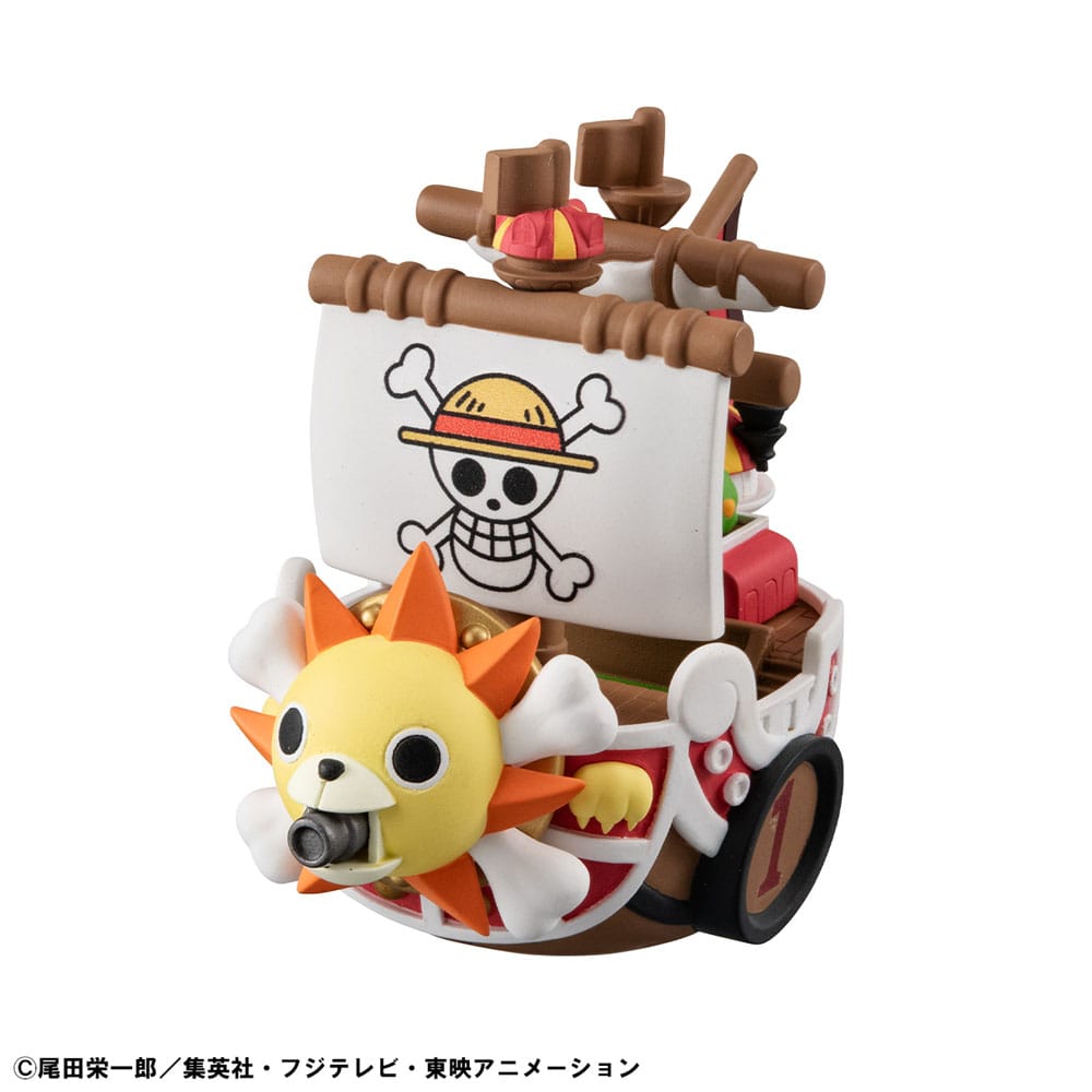 One Piece Yuracolle Series Trading Figure Grand Line Vol. 2, 6 cm, buste cieche, assortimento da 6 - Megahouse