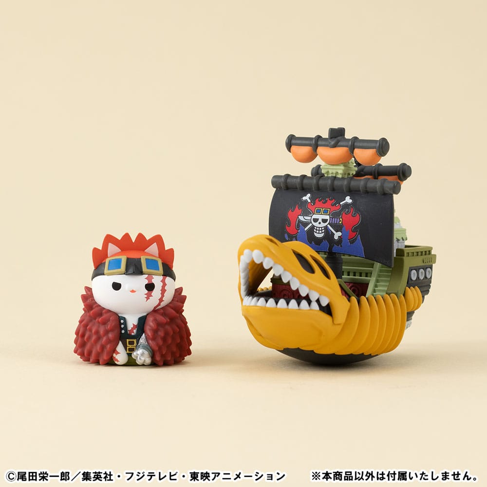 One Piece Yuracolle Series Trading Figure Grand Line Vol. 2, 6 cm, buste cieche, assortimento da 6 - Megahouse