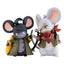 Mobile Suit Gundam Iron-Blooded Orphans Statue Mikazuki & Orga 10° Anniversario 12 cm Megahouse
