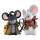 Mobile Suit Gundam Iron-Blooded Orphans Statue Mikazuki & Orga 10° Anniversario 12 cm Megahouse