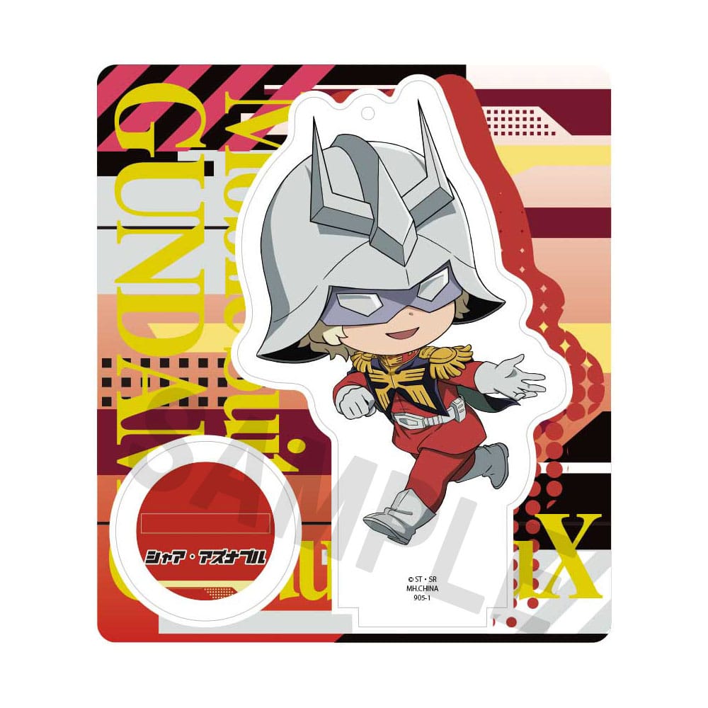 Mobile Suit Gundam GQuuuuuuX TokoToko Figure Acriliche 9 cm - Set da 6 - Megahouse