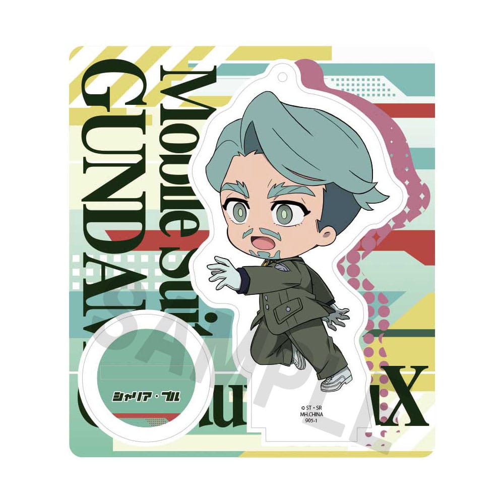 Mobile Suit Gundam GQuuuuuuX TokoToko Figure Acriliche 9 cm - Set da 6 - Megahouse