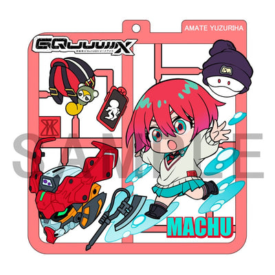 Mobile Suit Gundam GQuuuuuuX Plat Collection Portachiavi Assortimento (4) - Megahouse