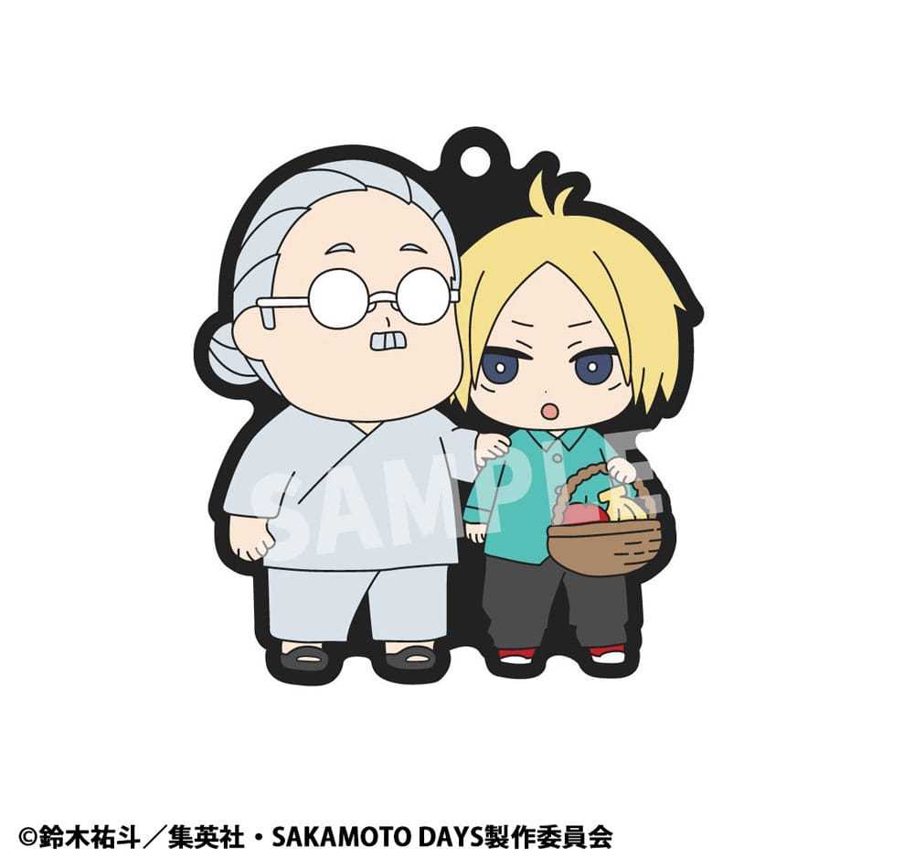 Sakamoto Days Portachiavi in Gomma Buddycolle Vol. 2 – Assortimento da 6 – Megahouse