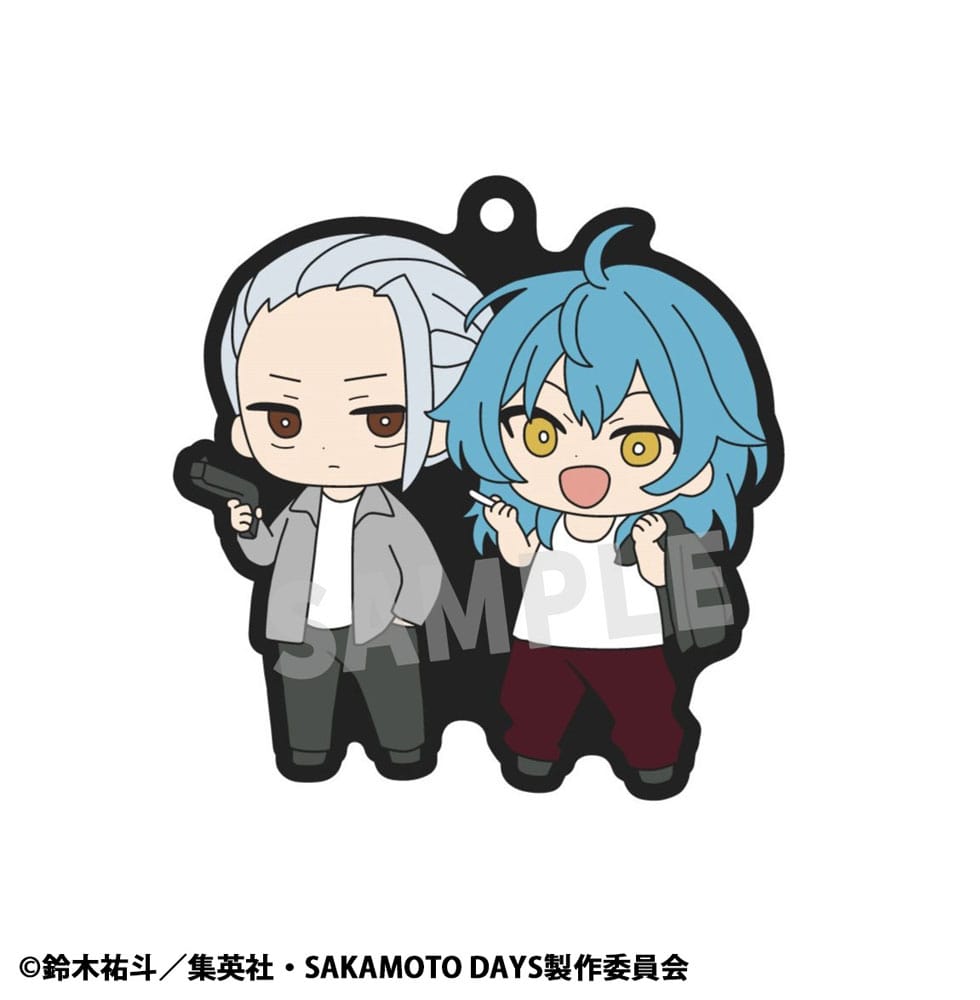 Sakamoto Days Portachiavi in Gomma Buddycolle Vol. 2 – Assortimento da 6 – Megahouse