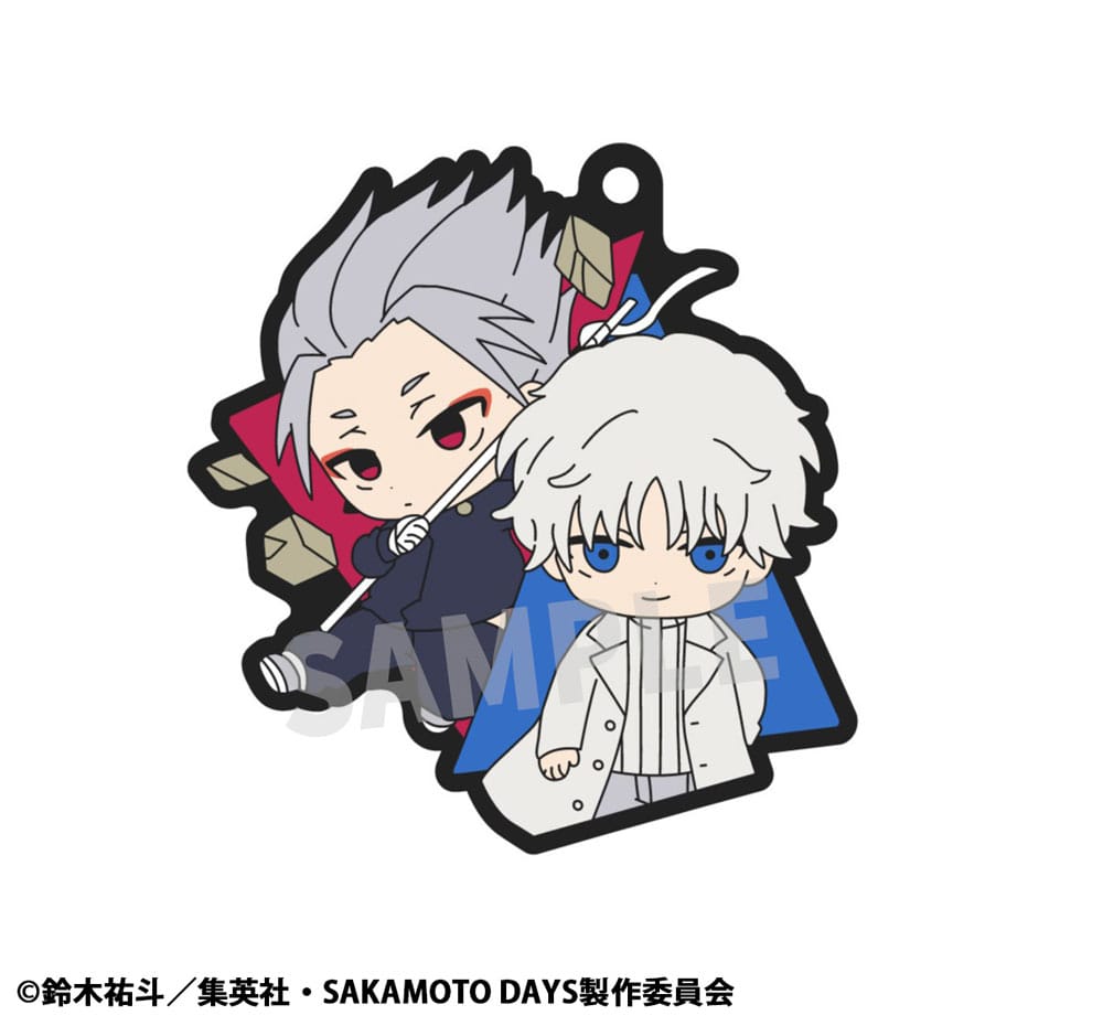 Sakamoto Days Portachiavi in Gomma Buddycolle Vol. 2 – Assortimento da 6 – Megahouse