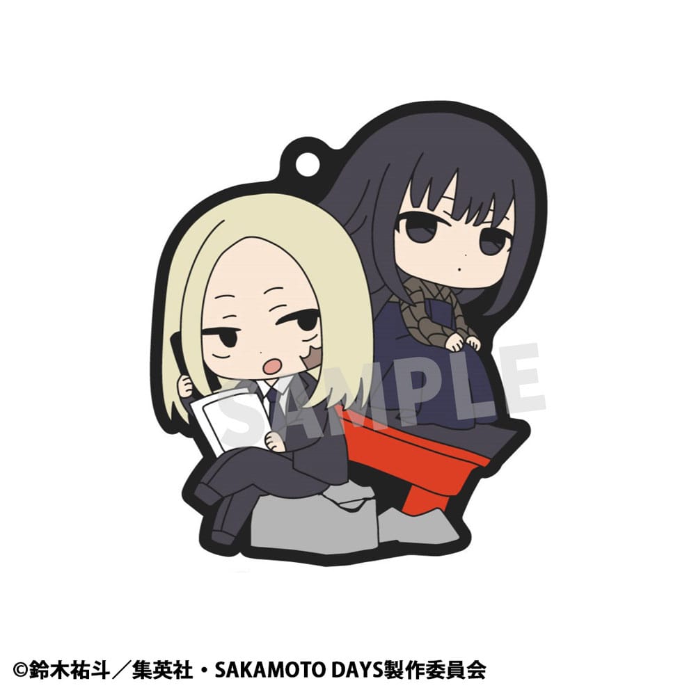 Sakamoto Days Portachiavi in Gomma Buddycolle Vol. 2 – Assortimento da 6 – Megahouse