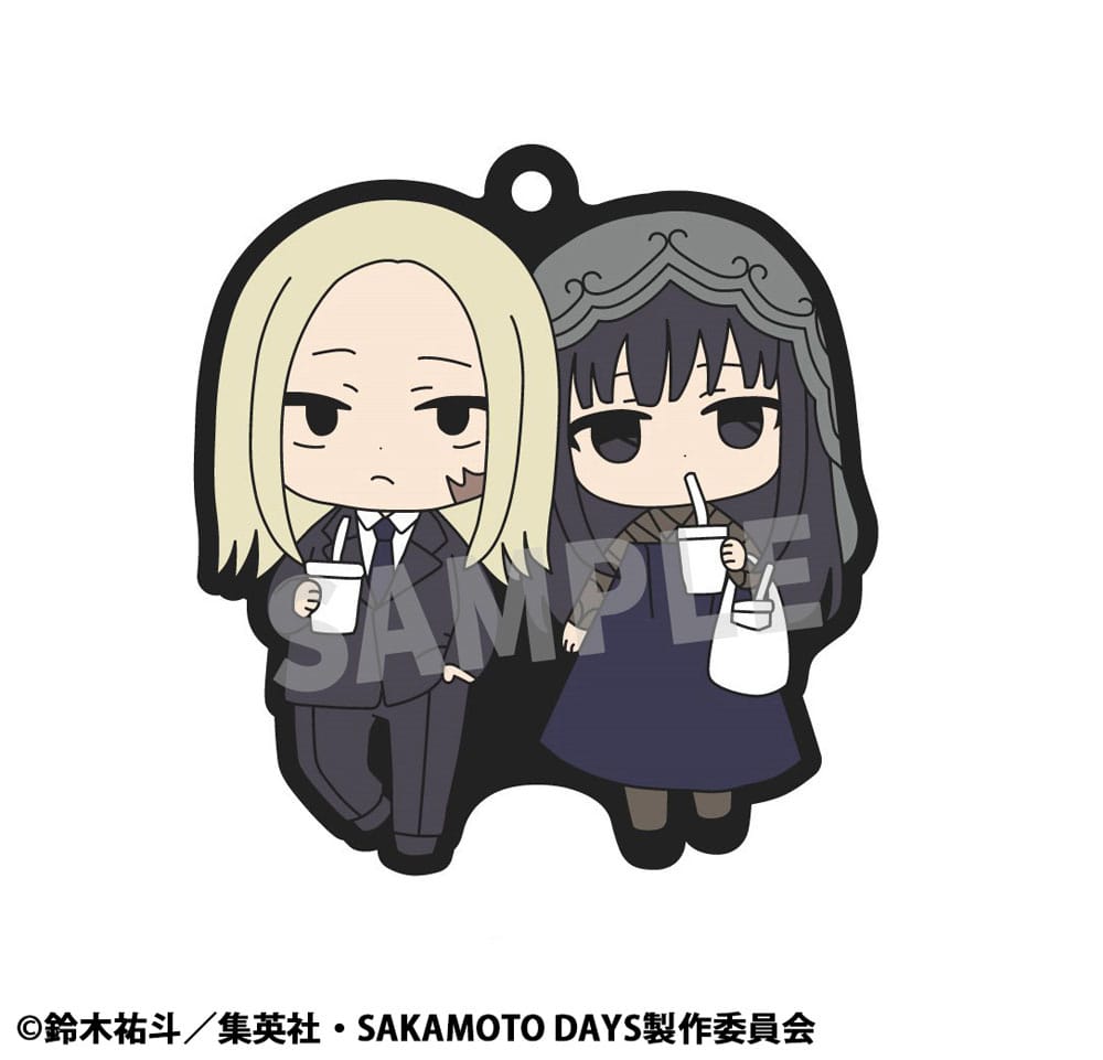 Sakamoto Days Portachiavi in Gomma Buddycolle Vol. 2 – Assortimento da 6 – Megahouse