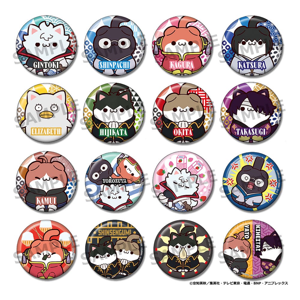Gintama Mega Cat Project Nyantama! Spille Mistery Box 3 cm - Assortimento da 16 - Megahouse