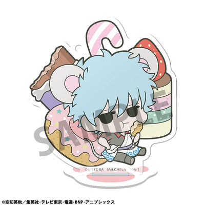 Gintama Acrylic Figure Prince Hata & Animal Paradise 6 cm Display (6) - Megahouse