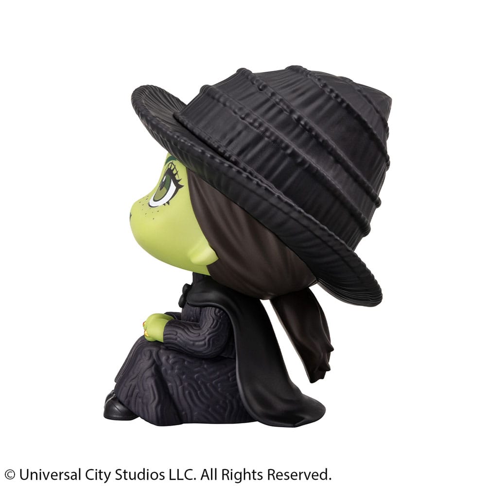 Wicked Look Up Statue in PVC Elphaba e Glinda 11 cm con Mini Pochette Megahouse