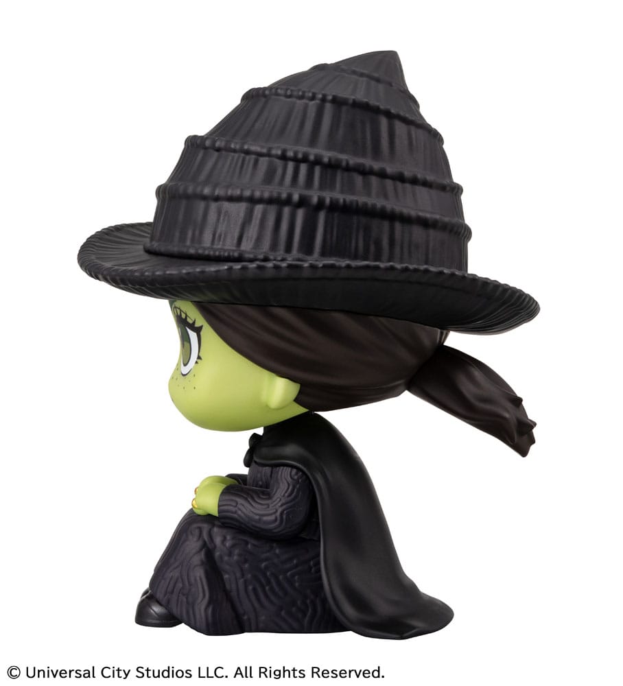 Wicked Look Up Statue in PVC Elphaba e Glinda 11 cm con Mini Pochette Megahouse