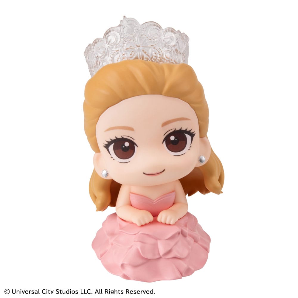 Wicked Look Up Statue in PVC Elphaba e Glinda 11 cm con Mini Pochette Megahouse