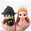 Wicked Look Up Statue in PVC Elphaba e Glinda 11 cm con Mini Pochette Megahouse