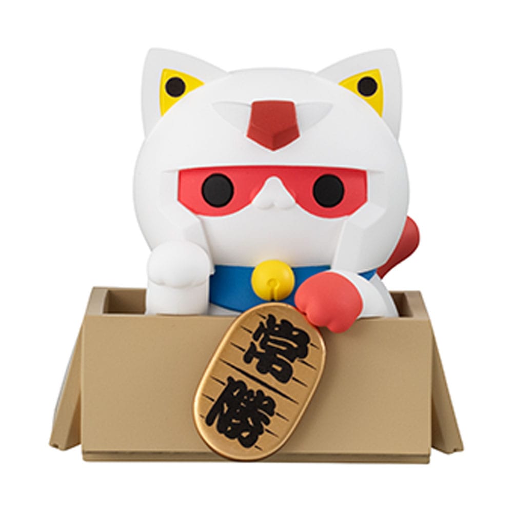 Mobile Suit Gundam Mega Cat Project Nyandam Mini-figure a Sorpresa da 6 cm, Assortimento da 6 Pezzi, Megahouse