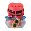 Mobile Suit Gundam Mega Cat Project Nyandam Mini-figure a Sorpresa da 6 cm, Assortimento da 6 Pezzi, Megahouse