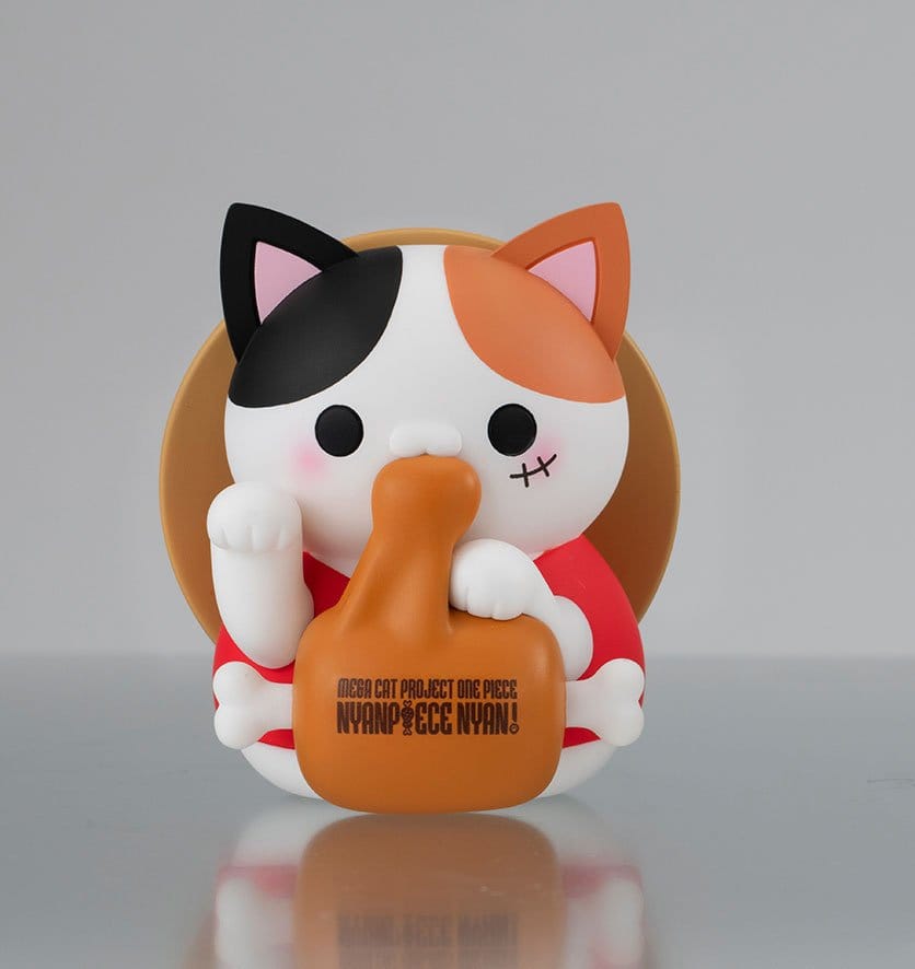 One Piece Mega Cat Project Nyan Piece Nyan! Trading Figure Happy Cat 2026 - Mini-figure Megahouse