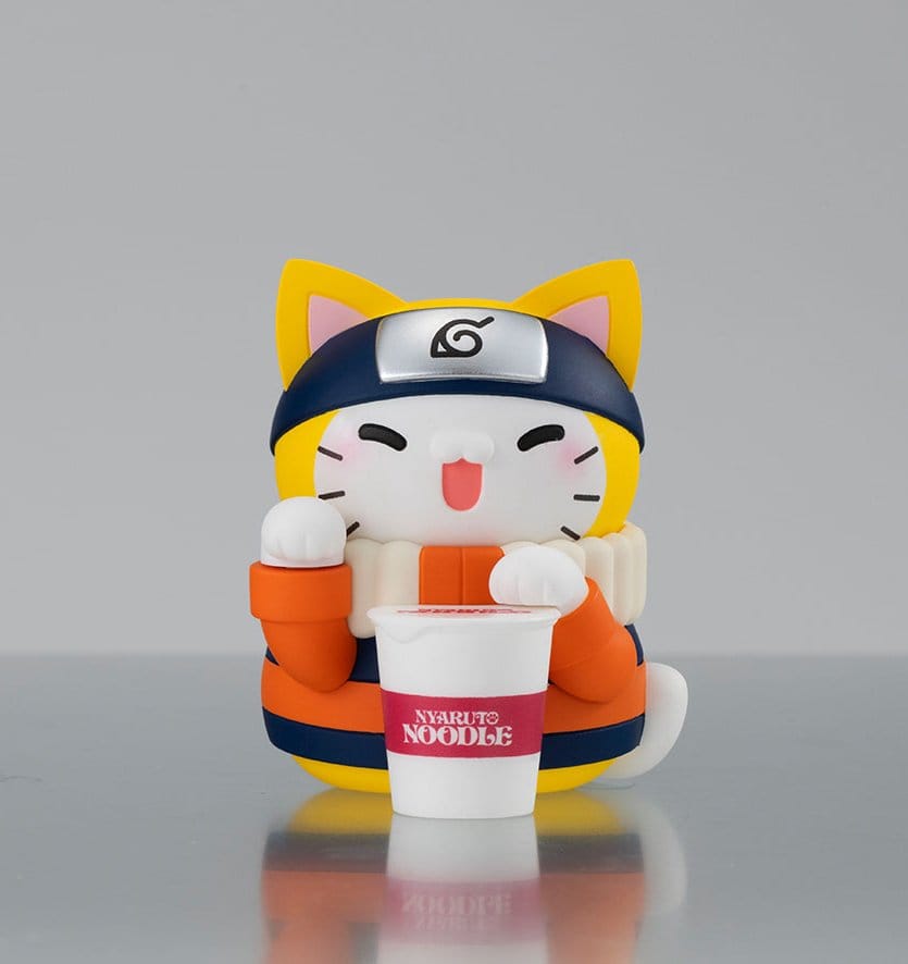 Naruto Shippuden Mega Cat Project Nyanto! The Big Nyaruto Series Trading Figure Nyaruto Happy Cat 2026 Megahouse