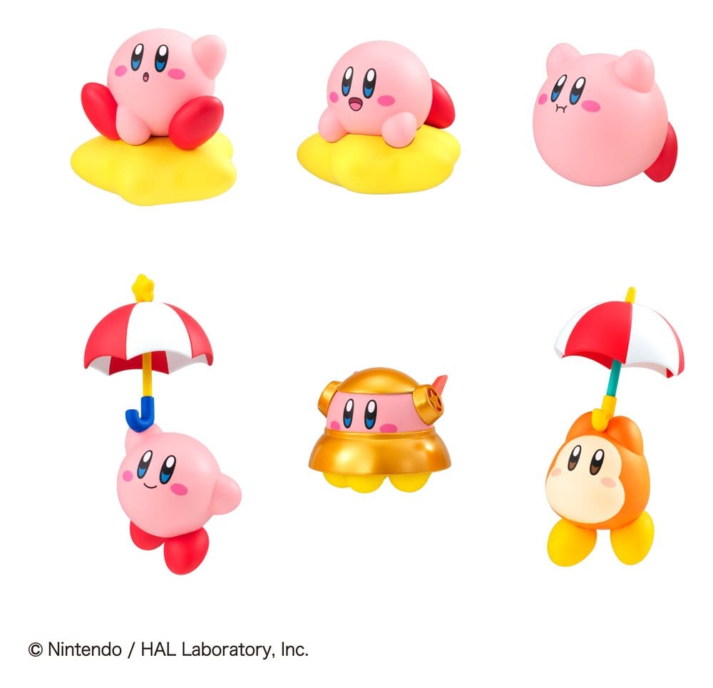 Kirby Tobimasu Mini-figure a Sorpresa da 5 cm, Set da 6 - MegaHouse