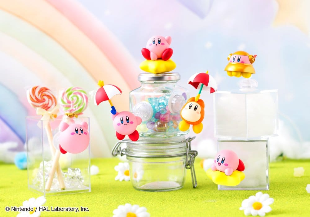 Kirby Tobimasu Mini-figure a Sorpresa da 5 cm, Set da 6 - MegaHouse