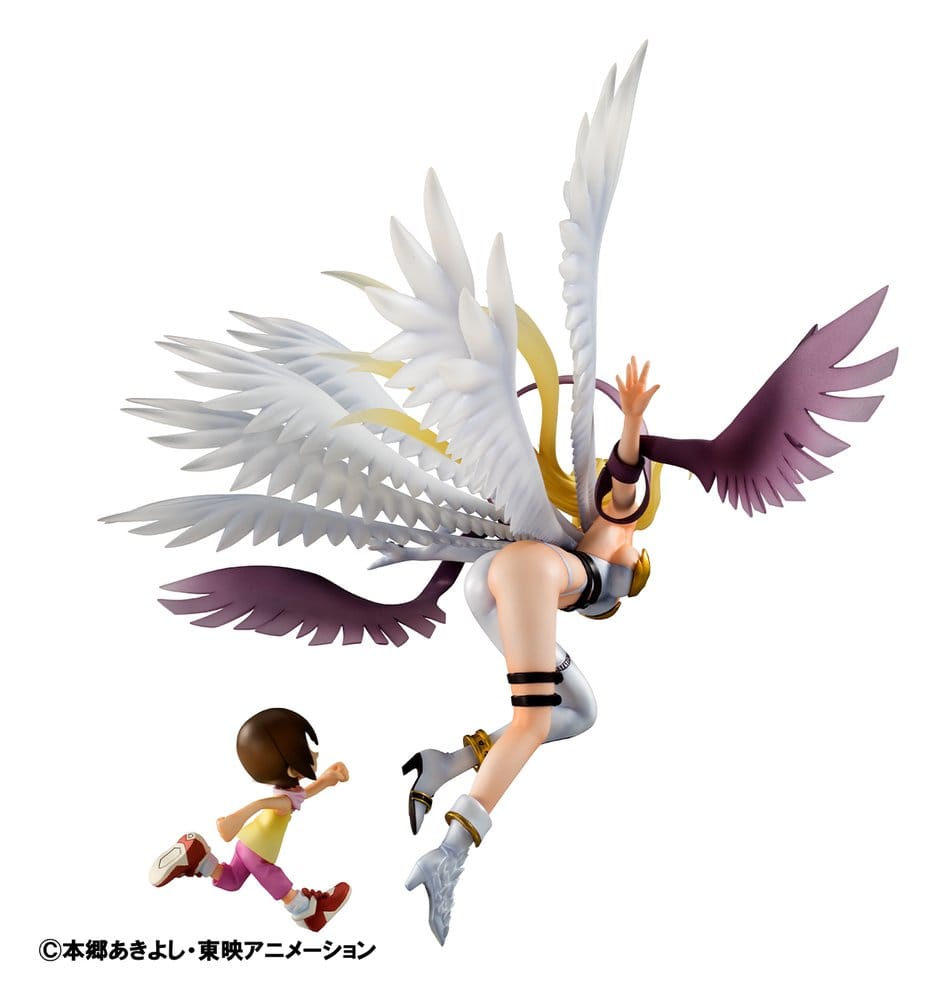 Statua in PVC Angewomon & Hikari Yagami 22 cm Digimon Adventure Precious G.E.M. Series Megahouse