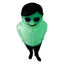 Dandadan Occultic Sofubi Collection Alien Serpo Luminous Ver. Action Figure 15 cm Megahouse