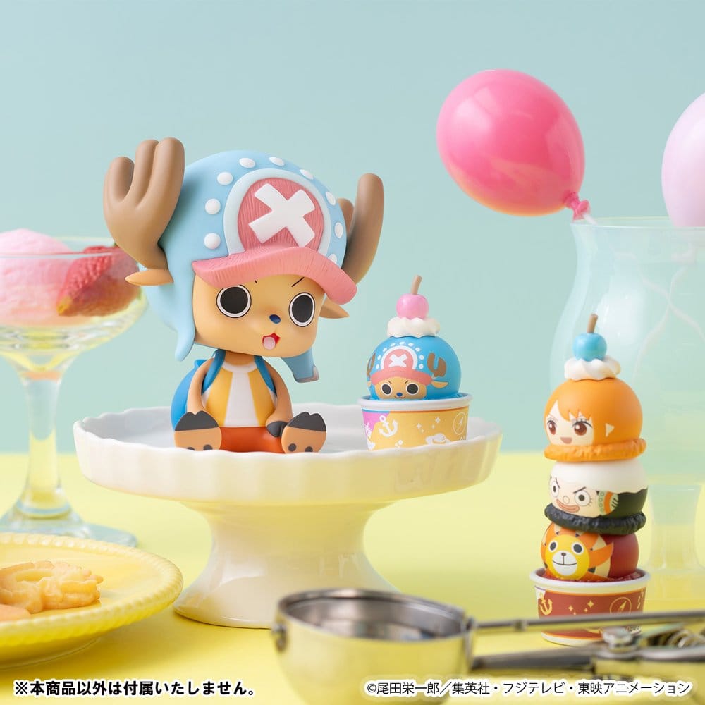 One Piece Tsumichen Stack up & Change Mini-figure assortite 8 cm (6 pezzi) Megahouse