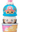 One Piece Tsumichen Stack up & Change Mini-figure a Sorpresa 6 Pezzi 8 cm con Base Speciale Megahouse