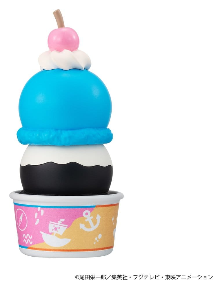 One Piece Tsumichen Stack up & Change Mini-figure a Sorpresa 6 Pezzi 8 cm con Base Speciale Megahouse