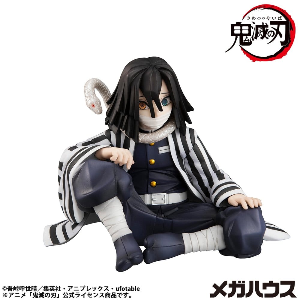 Statua PVC Iguro-san Palm Size Demon Slayer: Kimetsu no Yaiba G.E.M. Megahouse 7 cm