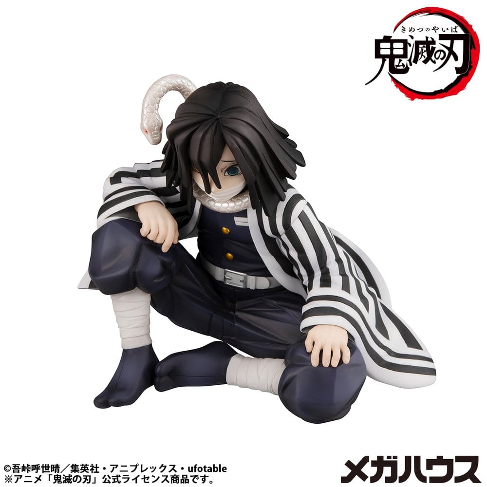 Statua PVC Iguro-san Palm Size Demon Slayer: Kimetsu no Yaiba G.E.M. Megahouse 7 cm