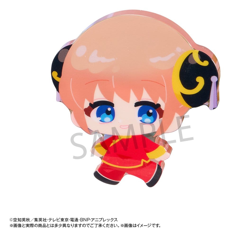 Gintama Karakoro Clear Candy Trading Figure Vol. 2 Mini-figure a sorpresa 5 cm (8 pezzi) Megahouse