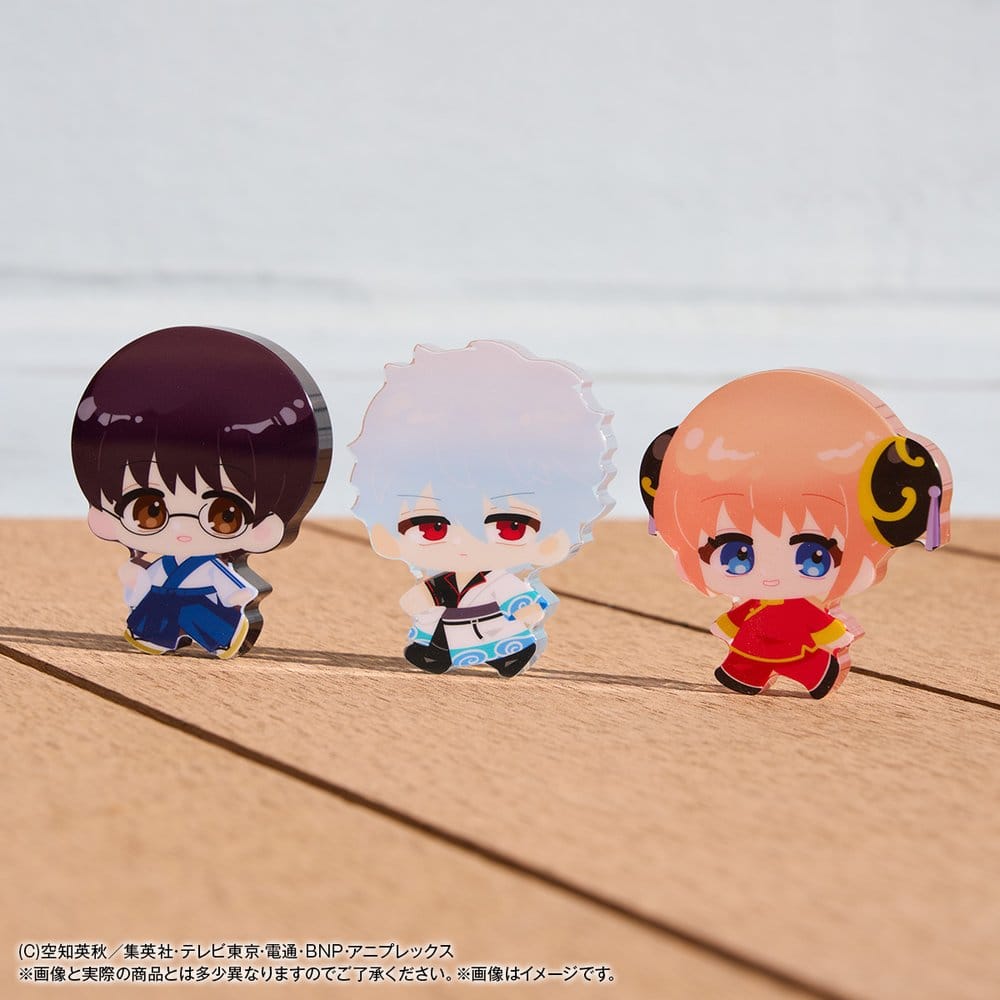 Gintama Karakoro Clear Candy Trading Figure Vol. 2 Mini-figure a sorpresa 5 cm (8 pezzi) Megahouse