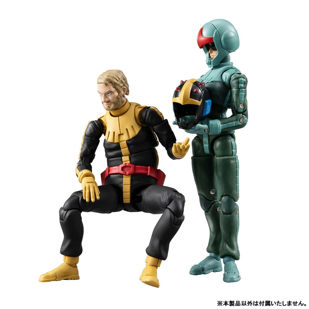 Action Figure Mobile Suit Gundam G.M.G. Collection 13 Gaia Black Tri-Stars Principato di Zeon Normal Suit Ver. 10 cm MegaHouse