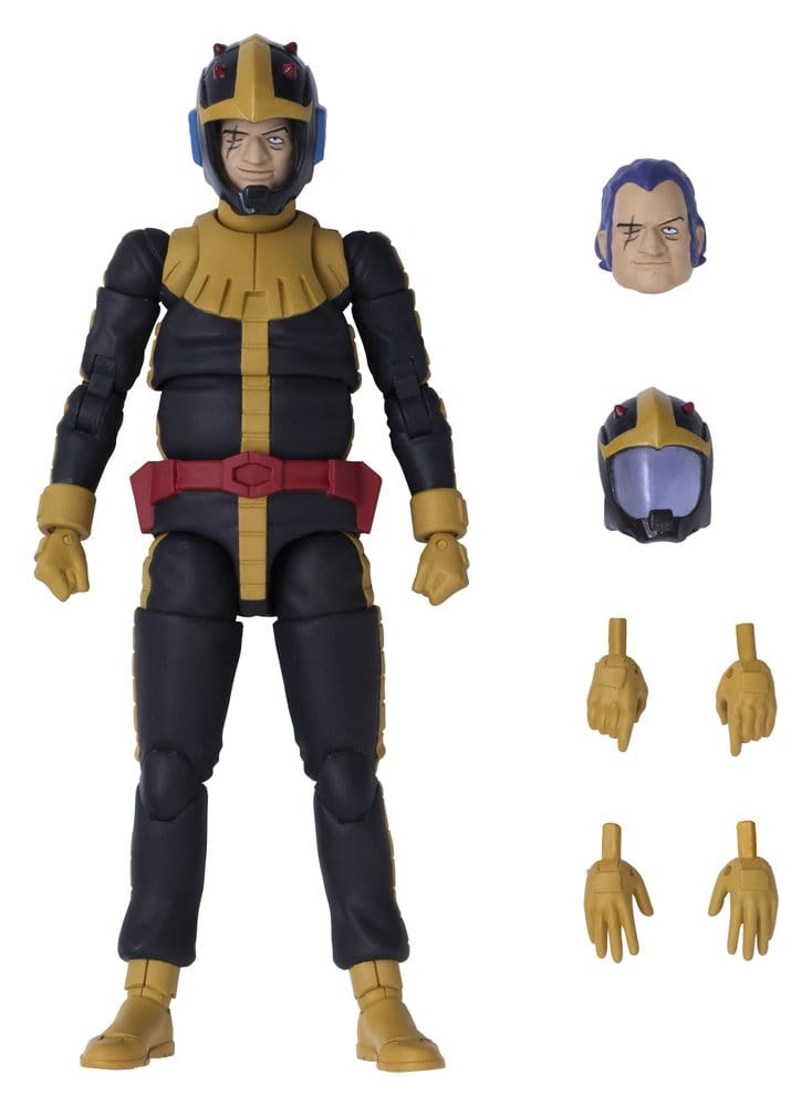 Action Figure Mobile Suit Gundam G.M.G. Collection 15 Mash Black Tri-Stars Principality of Zeon Normal Suit Ver. 10 cm MegaHouse