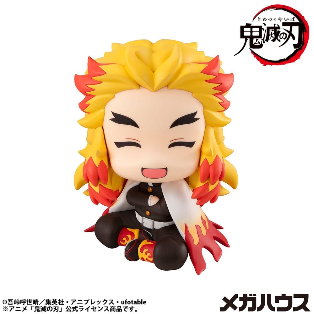 Statua PVC Rengoku Kyoujurou Smile Ver. 11 cm Demon Slayer: Kimetsu no Yaiba Look Up Megahouse