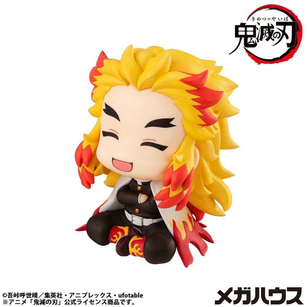 Statua PVC Rengoku Kyoujurou Smile Ver. 11 cm Demon Slayer: Kimetsu no Yaiba Look Up Megahouse