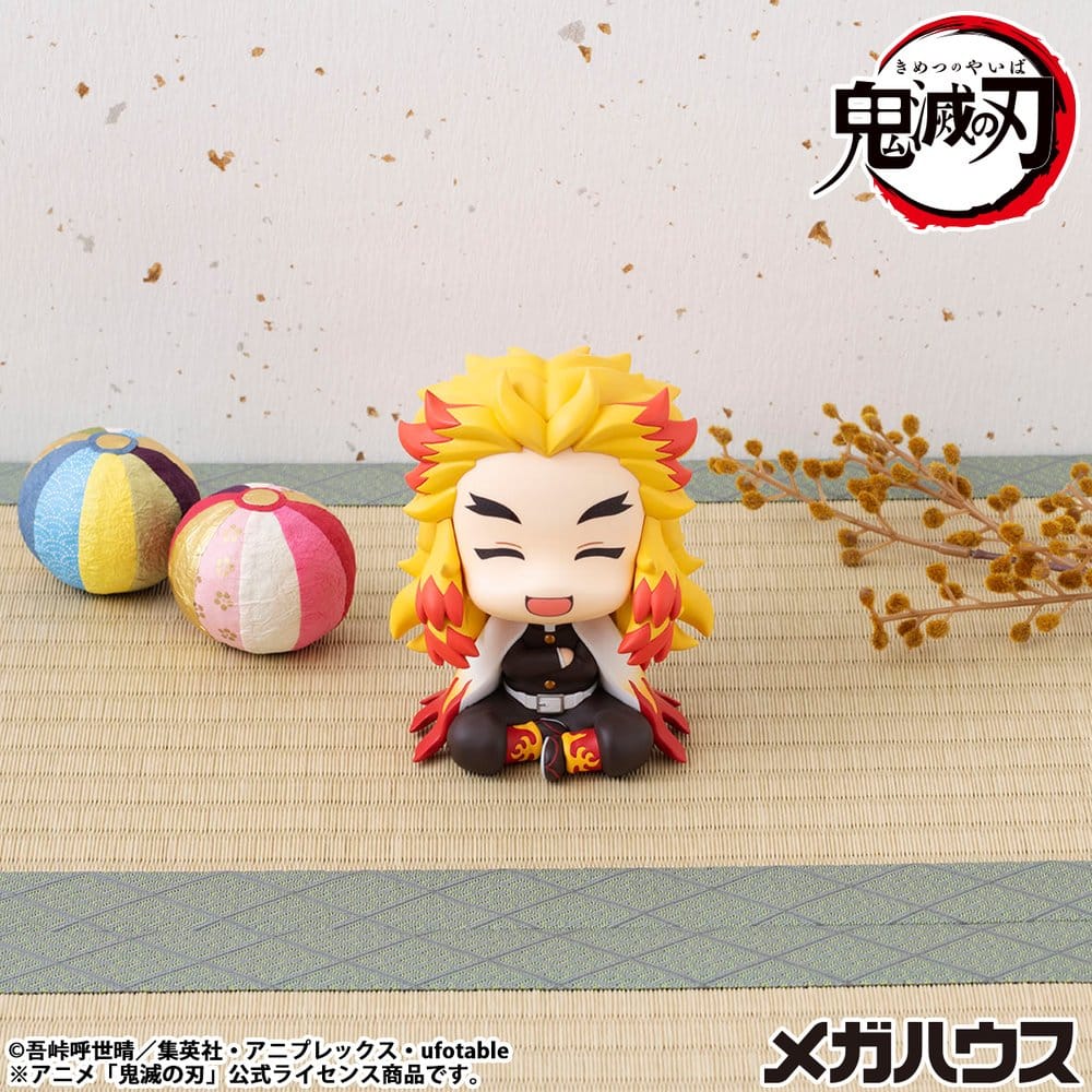 Statua PVC Rengoku Kyoujurou Smile Ver. 11 cm Demon Slayer: Kimetsu no Yaiba Look Up Megahouse
