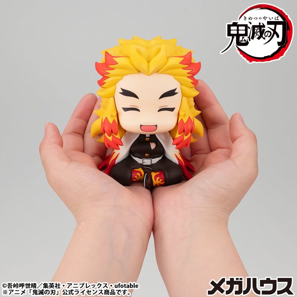 Statua PVC Rengoku Kyoujurou Smile Ver. 11 cm Demon Slayer: Kimetsu no Yaiba Look Up Megahouse