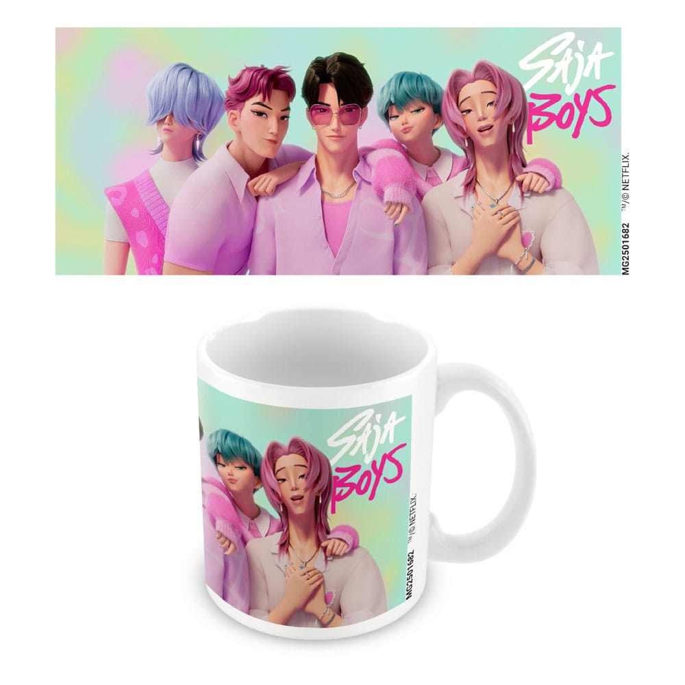Tazza KPop Demon Hunters Saja Boys in ceramica, 0,315 L, Pyramid International