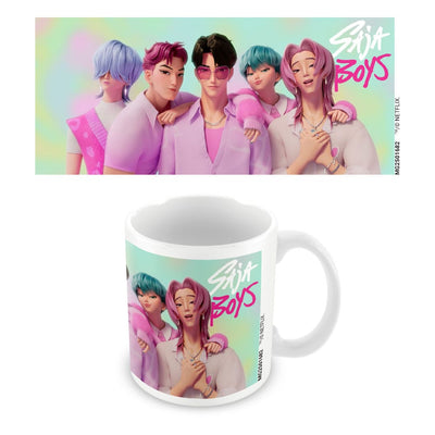 Tazza KPop Demon Hunters Saja Boys in ceramica, 0,315 L, Pyramid International