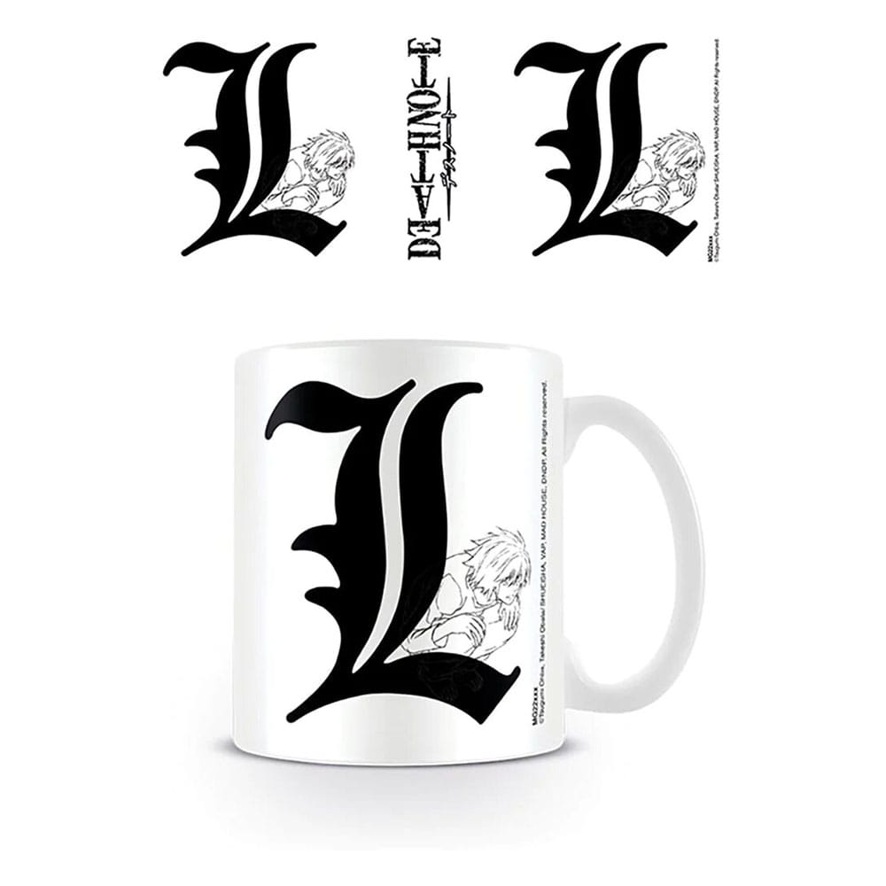 Tazza Death Note L in ceramica, 0,315 litri, Pyramid International