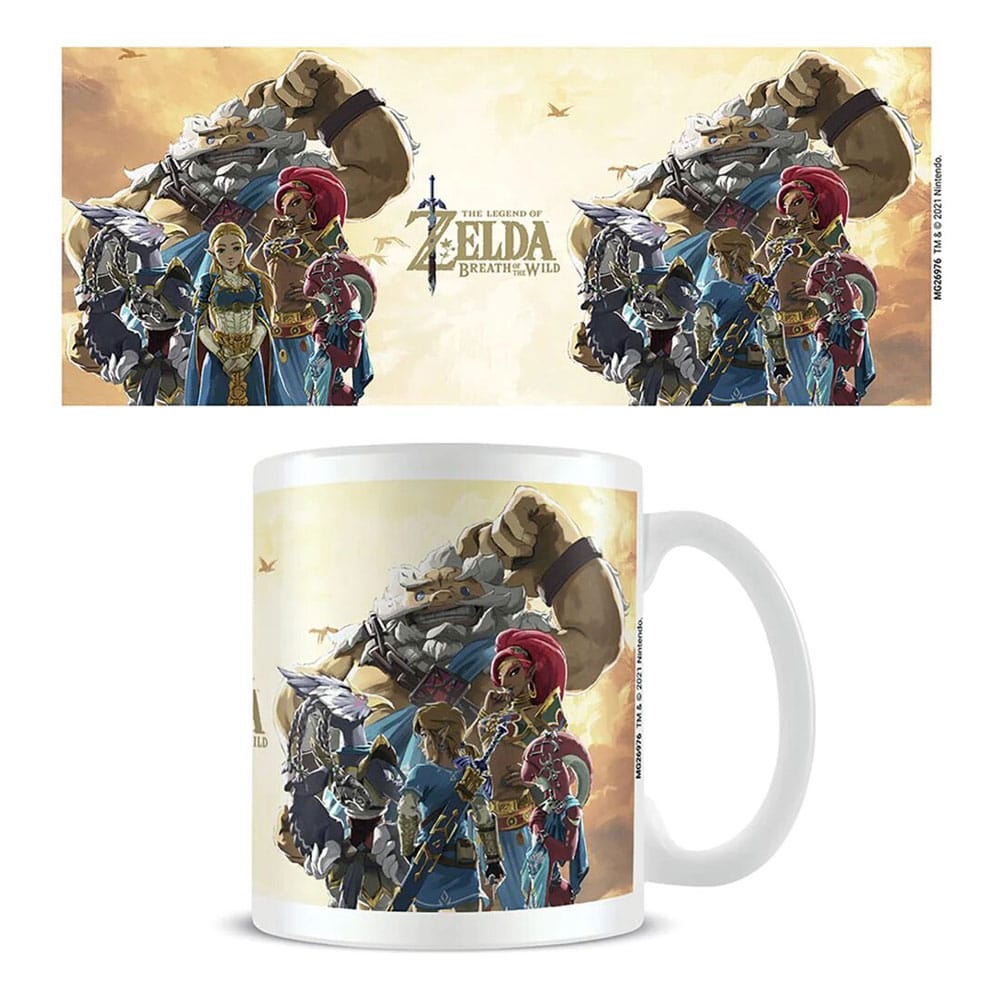 Tazza The Legend of Zelda: Breath of the Wild Champions Sunset in ceramica, 0,315 L, Pyramid International
