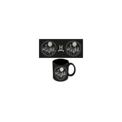 Tazza Harry Potter Hogwarts Burst in ceramica, 0,315 litri, Pyramid International