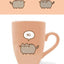 Pusheen Says Hi - Tazza Latte in Ceramica Pusheen
