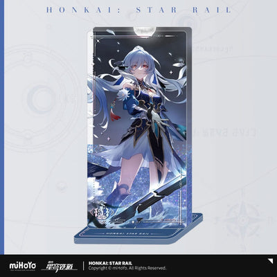 Honkai: Star Rail Decorazione Acrilica con Effetto Sabbia Mossa - Jingliu - 15 cm