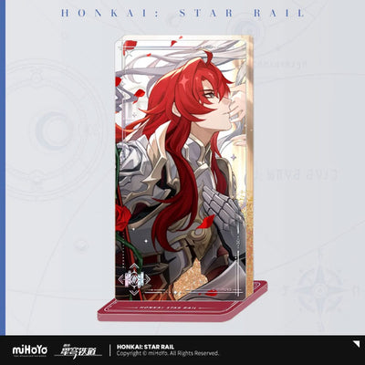 Honkai: Star Rail Decorazione Acrilica con Glitter e Sabbia: Argenti - An Instant Before a Gaze 15 cm