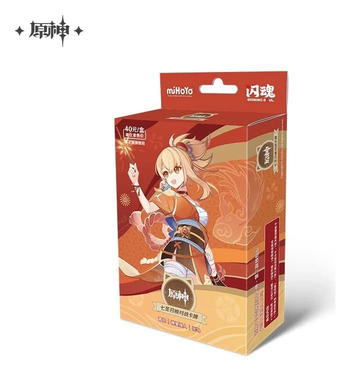 Genshin Impact Trading Card Game Serie 03 Mazzo Iniziale Pre-Costruito 08 Yoimiya - Versione Cinese