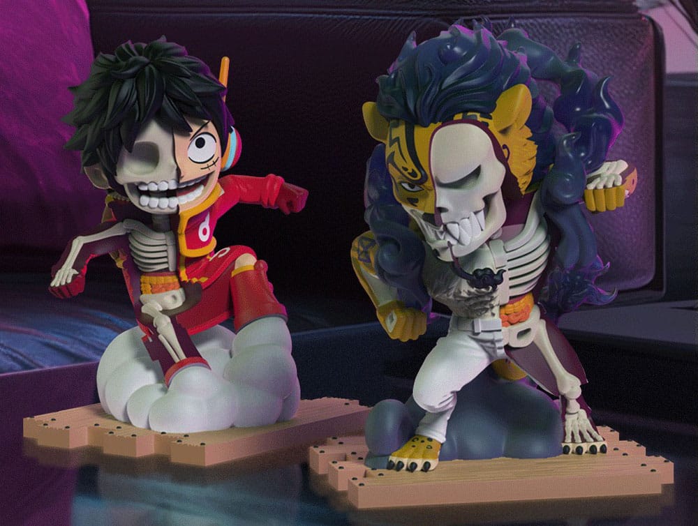 One Piece XXRAY 4 Pollici Figura in Vinile Egghead Arc Serie Parte 1 Blind Box Display (6)