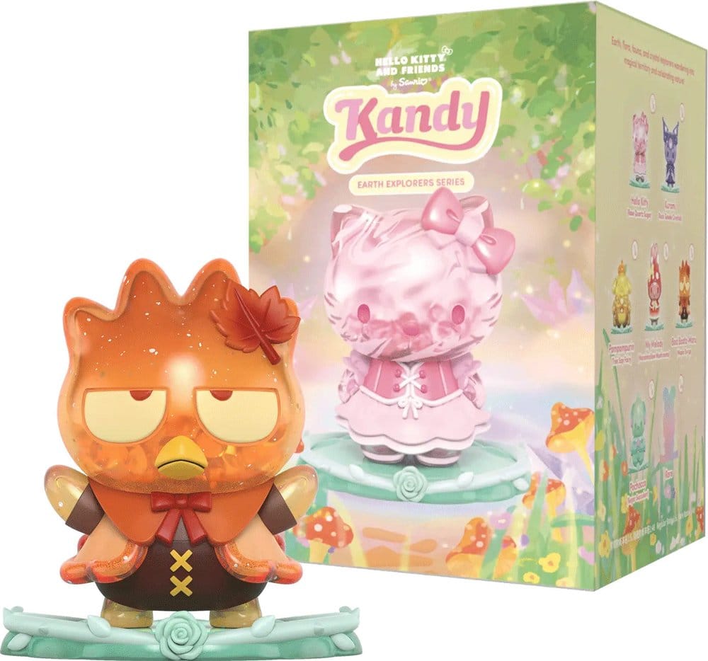 Sanrio Earth Explorer Series Kandy - Figura in vinile da 4 pollici, scatola display da 6 buste cieche - Mighty Jaxx